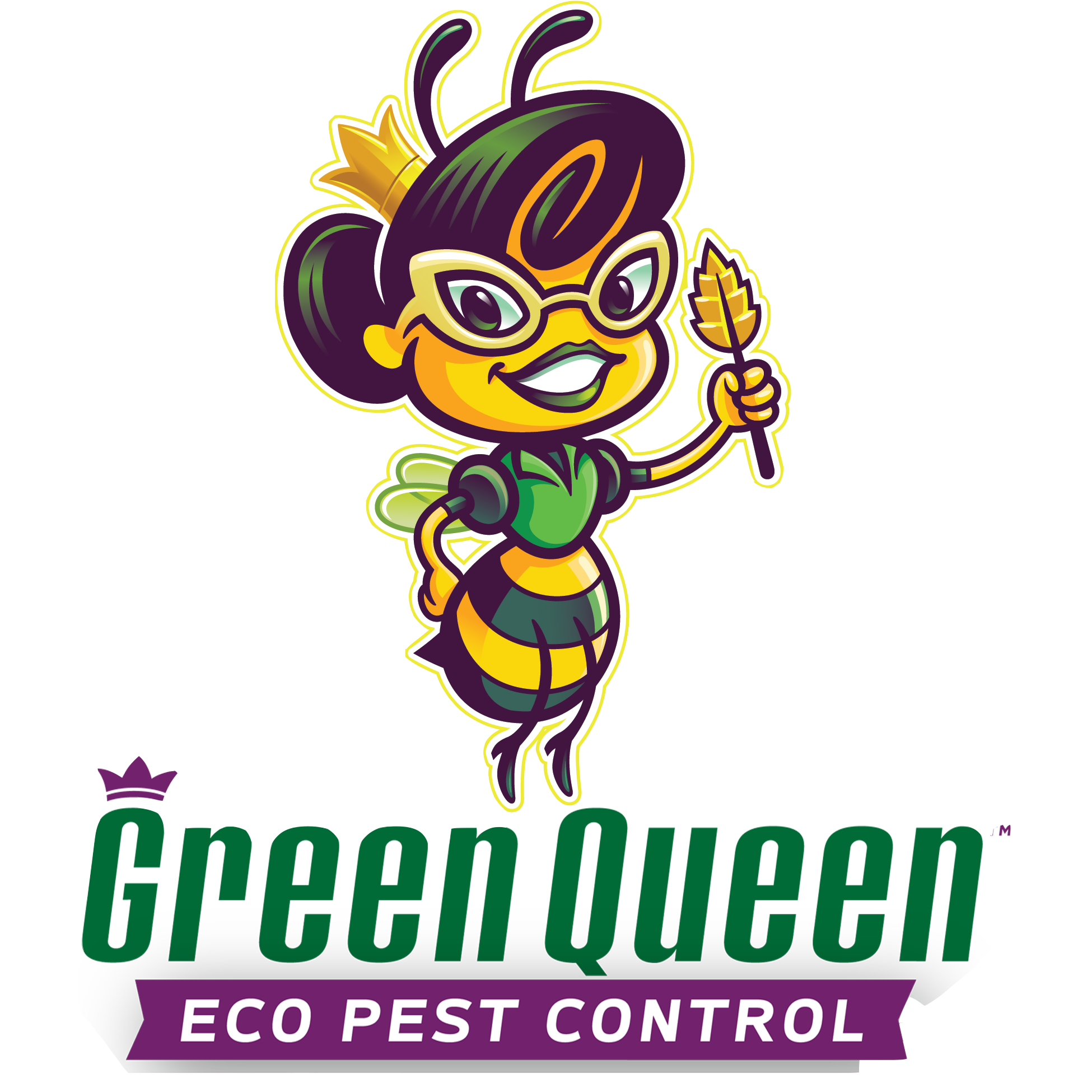 Green Queen Eco Pest Control logo